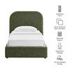 Keynote Twin Fabric Upholstered Storage Platform Bed Frame by Modway / MOD-7352