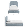 Keynote Twin Fabric Upholstered Storage Platform Bed Frame by Modway / MOD-7352