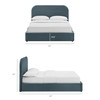 Keynote Full Performance Velvet Storage Platform Bed Frame by Modway / MOD-7353