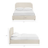 Keynote Queen Performance Velvet Storage Platform Bed Frame by Modway / MOD-7355