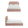 Keynote King Fabric Upholstered Storage Platform Bed Frame by Modway / MOD-7358