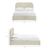 Keynote King Fabric Upholstered Storage Platform Bed Frame by Modway / MOD-7358