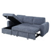 Nuriel Reversible Sectional Sofa w/Sleeper & Storage  / LV07560