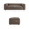 Auren 88 Inch Lattice Bouclé Upholstered Sofa by Modway / EEI-7673