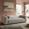 Auren 88 Inch Lattice Bouclé Upholstered Sofa by Modway / EEI-7673