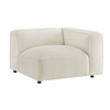 Auren Lattice Bouclé Upholstered Modular Right-Facing Arm Chair by Modway / EEI-7674