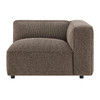 Auren Lattice Bouclé Upholstered Modular Right-Facing Arm Chair by Modway / EEI-7674