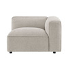 Auren Lattice Bouclé Upholstered Modular Right-Facing Arm Chair by Modway / EEI-7674