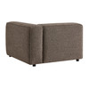 Auren Lattice Bouclé Upholstered Modular Left-Facing Arm Chair by Modway / EEI-7675