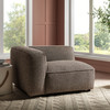 Auren Lattice Bouclé Upholstered Modular Left-Facing Arm Chair by Modway / EEI-7675