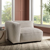 Auren Lattice Bouclé Upholstered Modular Left-Facing Arm Chair by Modway / EEI-7675