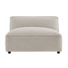 Auren Lattice Bouclé Upholstered Modular Armless Chair by Modway / EEI-7676