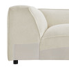Auren Lattice Bouclé Upholstered Modular Corner Chair by Modway / EEI-7677