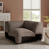 Auren Lattice Bouclé Upholstered Modular Corner Chair by Modway / EEI-7677