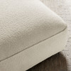 Auren Lattice Bouclé Upholstered Ottoman by Modway / EEI-7678