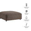 Auren Lattice Bouclé Upholstered Ottoman by Modway / EEI-7678