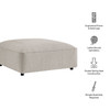 Auren Lattice Bouclé Upholstered Ottoman by Modway / EEI-7678