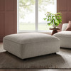 Auren Lattice Bouclé Upholstered Ottoman by Modway / EEI-7678