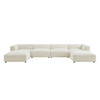 Auren 6 Piece Lattice Bouclé Upholstered Modular Sectional by Modway / EEI-7723