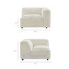 Auren 6 Piece Lattice Bouclé Upholstered Modular Sectional by Modway / EEI-7723