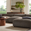Auren 6 Piece Lattice Bouclé Upholstered Modular Sectional by Modway / EEI-7723