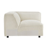 Auren 5 Piece Lattice Bouclé Upholstered Modular Corner Sectional by Modway / EEI-7725