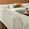 Auren 5 Piece Lattice Bouclé Upholstered Modular Corner Sectional by Modway / EEI-7725