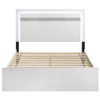 Viana Touch-Control LED Queen Platform Bed White High Gloss / CS-225211Q