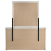 Viana 6-Drawer Bedroom Dresser with Beveled Mirror White High Gloss / CS-225213M