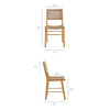 Tindra Woven Dining Chairs Set of 2 by Modway / EEI-7615