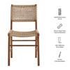 Tindra Woven Dining Chairs Set of 2 by Modway / EEI-7615