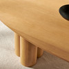 Renwick 79 Inch Oak Veneer Oval Pedestal Dining Table by Modway / EEI-7617