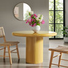 Belmonte 45 Inch Painted Wood Round Pedestal Dining Table by Modway / EEI-7618