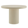 Belmonte 45 Inch Painted Wood Round Pedestal Dining Table by Modway / EEI-7618