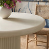 Belmonte 45 Inch Painted Wood Round Pedestal Dining Table by Modway / EEI-7618