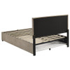 Reeves Upholstered Full Lift-Top Storage Platform Bed Tan / CS-315918TANF