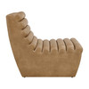 Corbin Vegan Leather Armless Accent Chair by Modway / EEI-7764