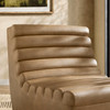 Corbin Vegan Leather Armless Accent Chair by Modway / EEI-7764