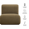 Denby Linen Blend Accent Chair by Modway / EEI-7765