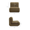 Denby Linen Blend Accent Chair by Modway / EEI-7765