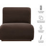 Denby Performance Velvet Accent Chair by Modway / EEI-7766