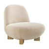 Norwood Faux Mohair Bean Shaped Accent Chair by Modway / EEI-7767