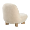 Norwood Faux Mohair Bean Shaped Accent Chair by Modway / EEI-7767