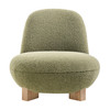 Norwood Faux Mohair Bean Shaped Accent Chair by Modway / EEI-7767