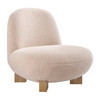 Norwood Faux Mohair Bean Shaped Accent Chair by Modway / EEI-7767
