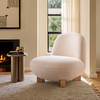 Norwood Faux Mohair Bean Shaped Accent Chair by Modway / EEI-7767