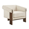 Halbrook Linen Blend Tripod Accent Chair by Modway / EEI-7769