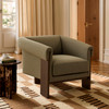 Halbrook Linen Blend Tripod Accent Chair by Modway / EEI-7769