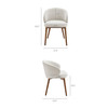 Anelle Upholstered Fabric Dining Chairs Set of 2 by Modway / EEI-7814