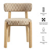 Marsha Retro Upholstered Fabric Dining Chairs Set of 2 by Modway / EEI-7815